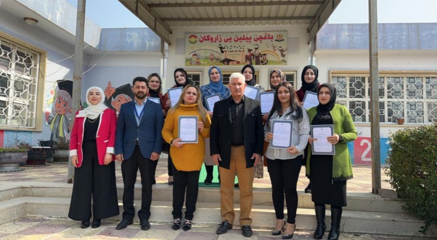 The University of Zakho Conducted a Series of Workshops in Two Public Kindergartens in Zakho City