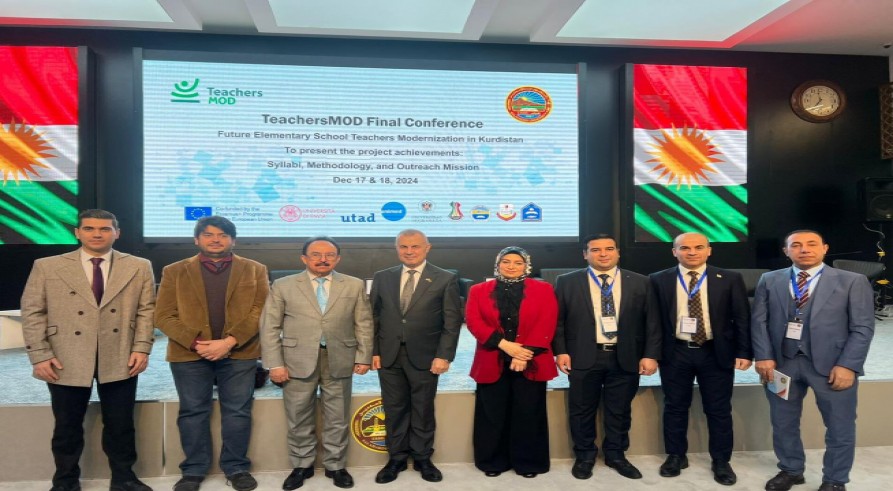 University of Zakho Delegation Joins the Final Conference of TeachersMOD International Project