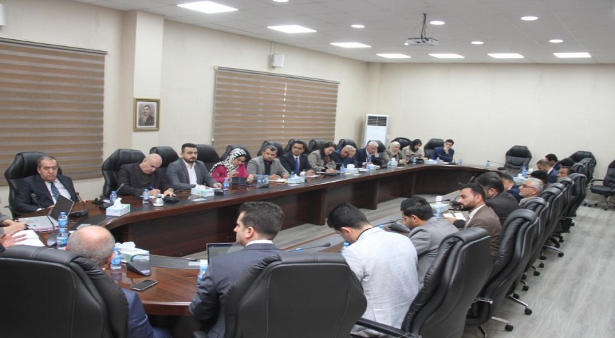 The University of Zakho Participates in a Meeting Convened at the Ministry of Higher Education and Scientific Research