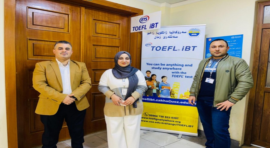 TOEFL iBT Was Successfully Conducted at the University of Zakho