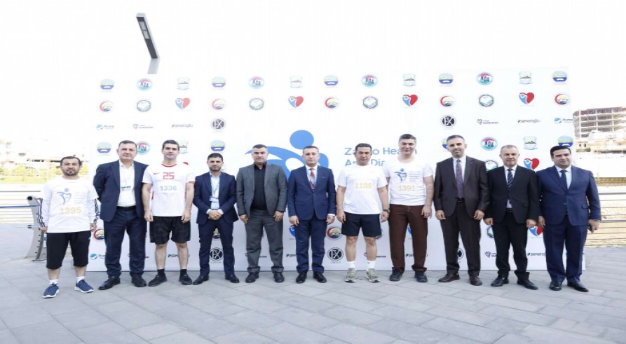 The College of Medicine at Zakho University organized a marathon.