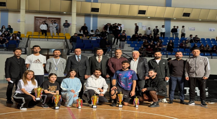 A Table Tennis Championship Was Held at Zakho University