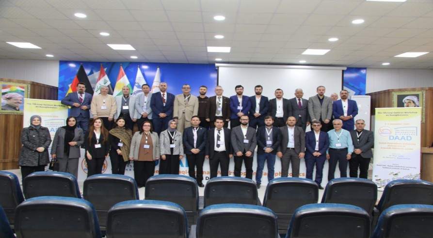 “Lecturers from the University of Zakho participated in the Iraqi-German Nanophotonics Workshop.”