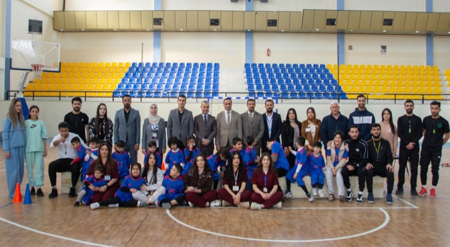 The College of Education organized a sports activity for children with autism spectrum disorders