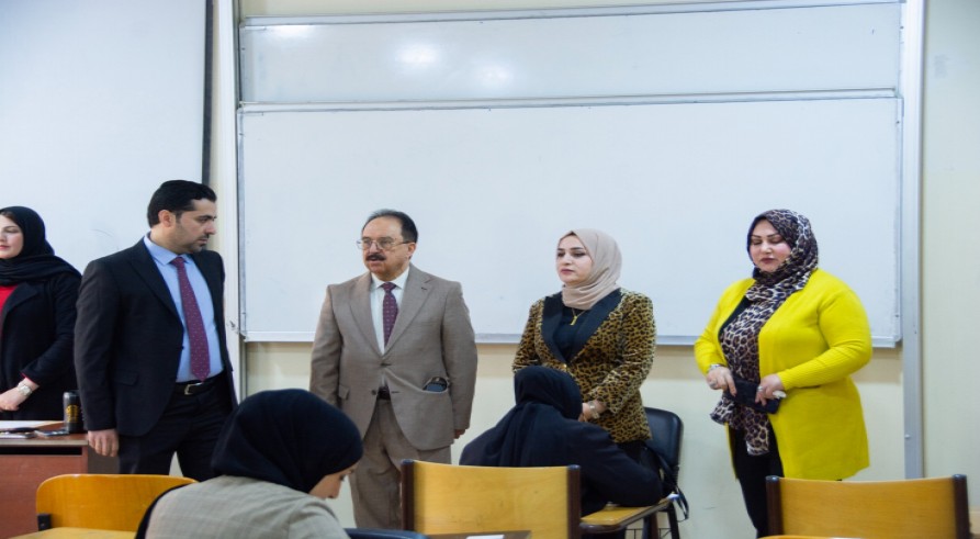 President of Zakho University paid a visit to student classrooms