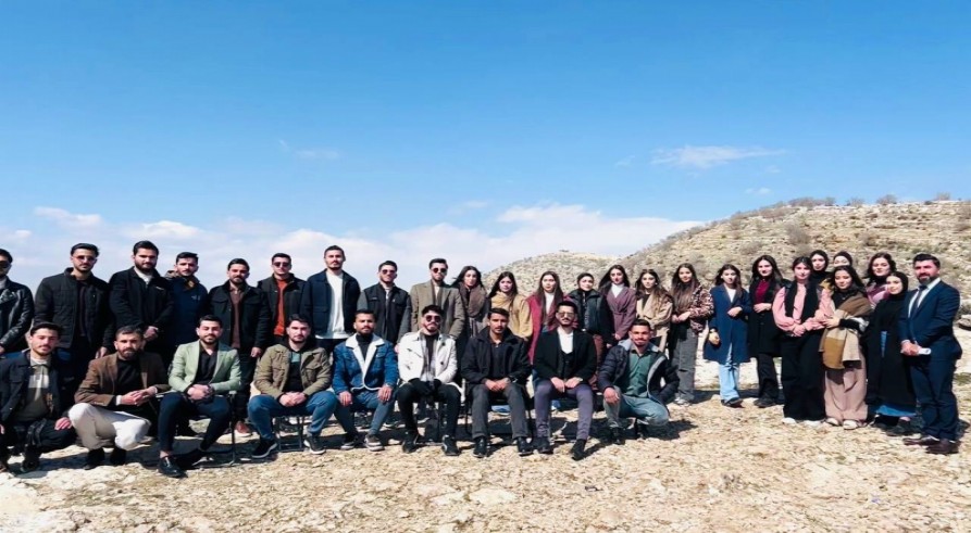 Students from the Department of Geography at the University of Zakho visited Khans Dam.