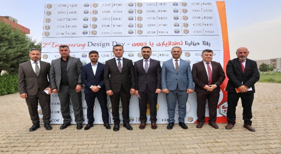 کۆلیژا ئەندازیاری ل زانکۆیا زاخۆ پڕۆژێن قوتابیان نیشاندان