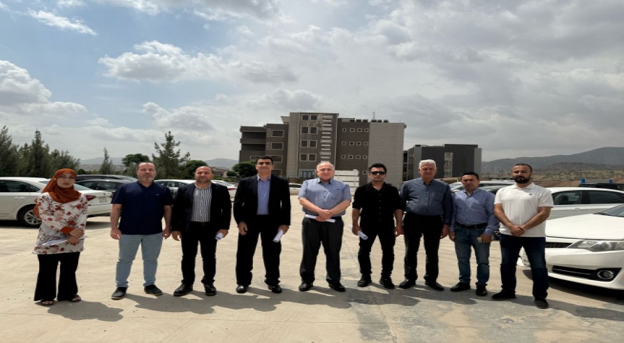 شاندەکێ وەزارەتا خواندنا بلند سەرەدانا زانکۆیا زاخۆ کر