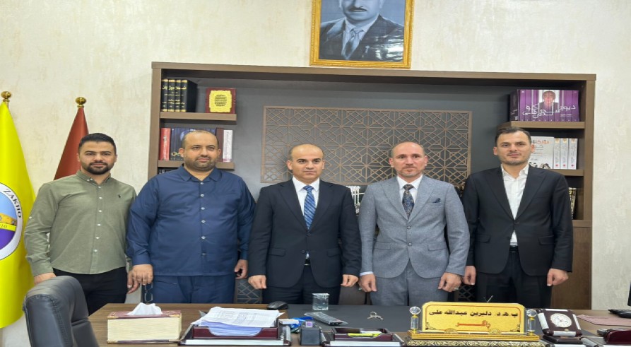 The deanship of Basic Education college welcomed a delegation from Karbala City.