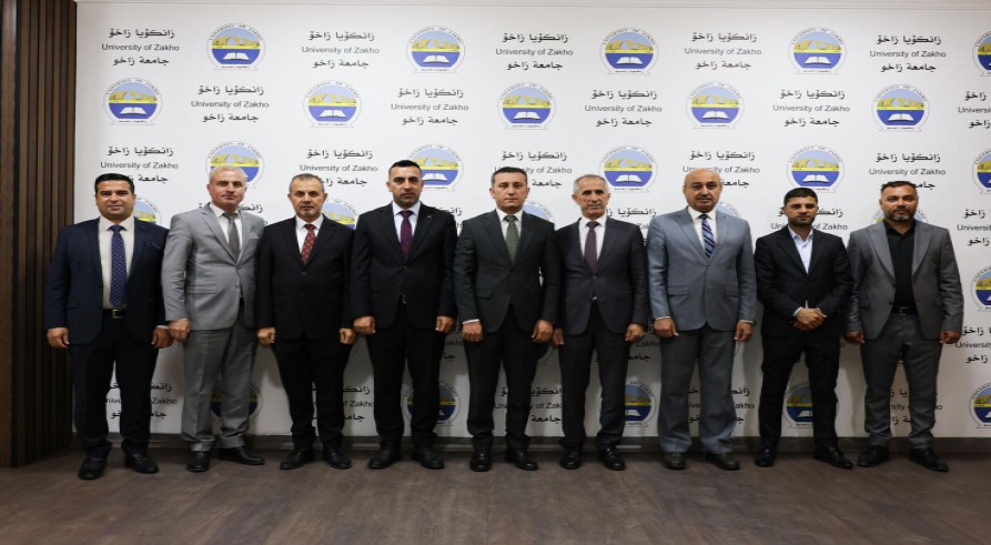 The General Director of Education for the Zakho Independent Administration paid an official visit to Zakho University