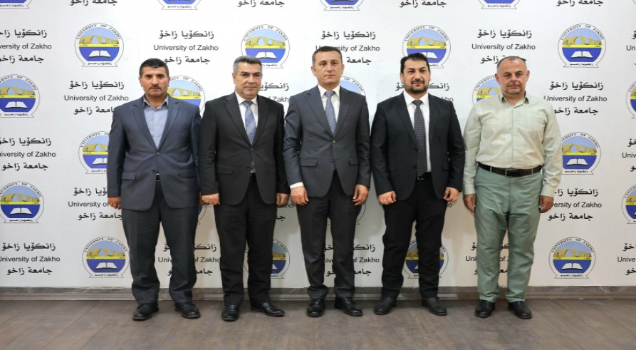 ڕێڤەبەرێ ئەوقاف و کاروبارێن ئاینی ل زاخۆ سەرەدانا زانكۆیا زاخۆ