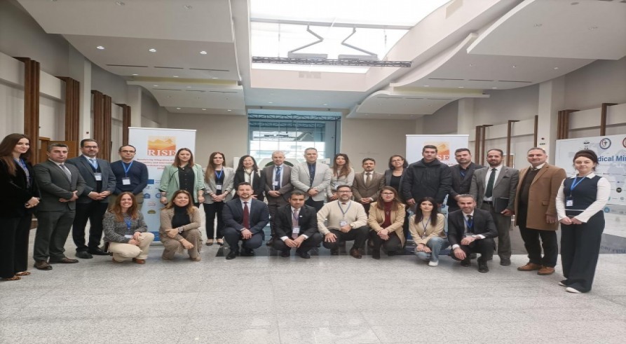 A delegation from Zakho University participated in the International Project (RISE)