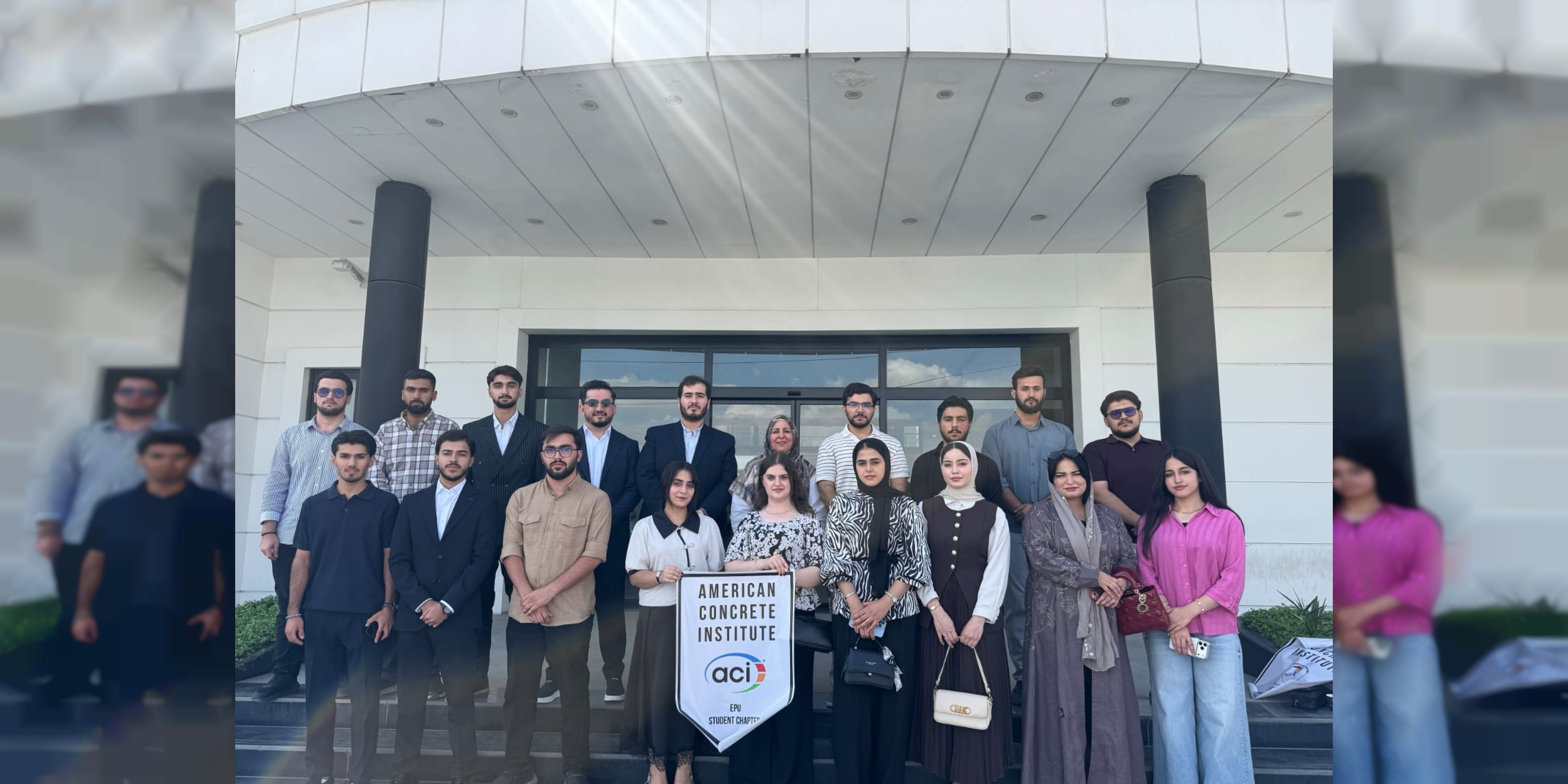 ئەندامێن (ACI UOZ) پشکداربین د Ground water and surface water Quality in Erbil city event ل زانکۆیا کودستان - هەولێر