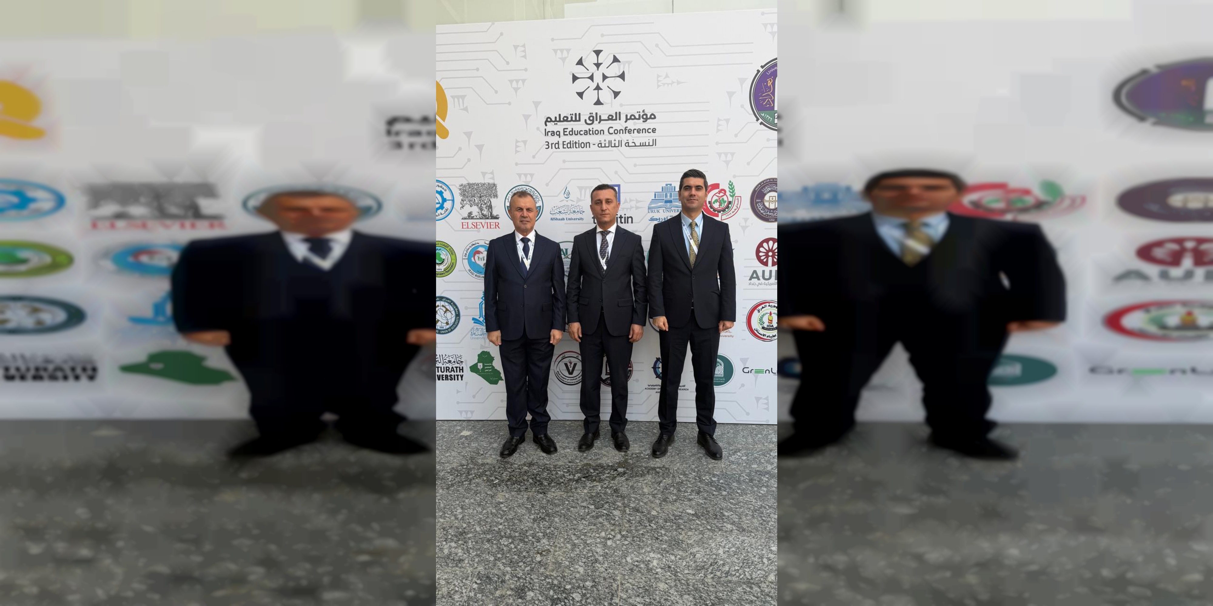 University of Zakho Delegation, Led by the University’s President, Participates in International Conference at the University of Baghdad