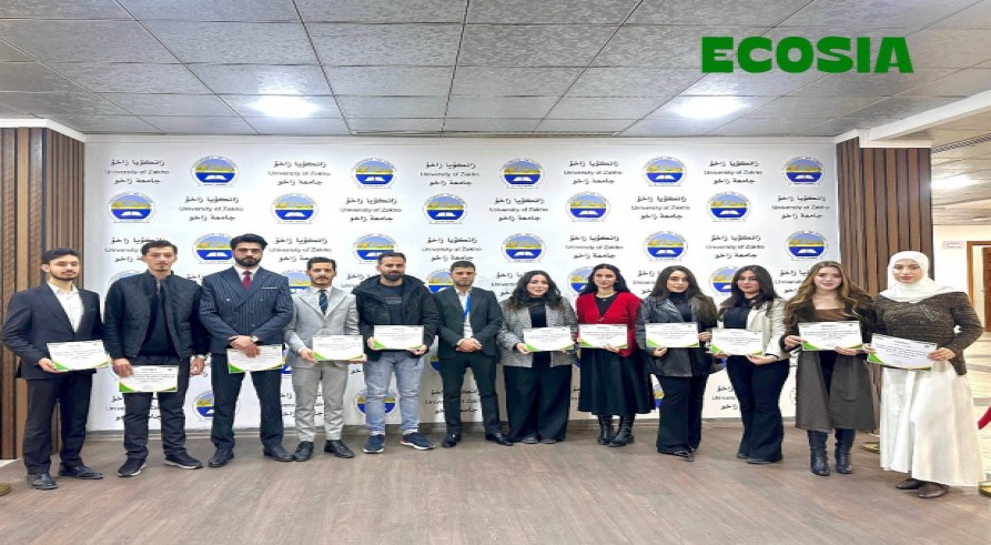 University of Zakho Honors the Efforts of the “ECOSIA” Team