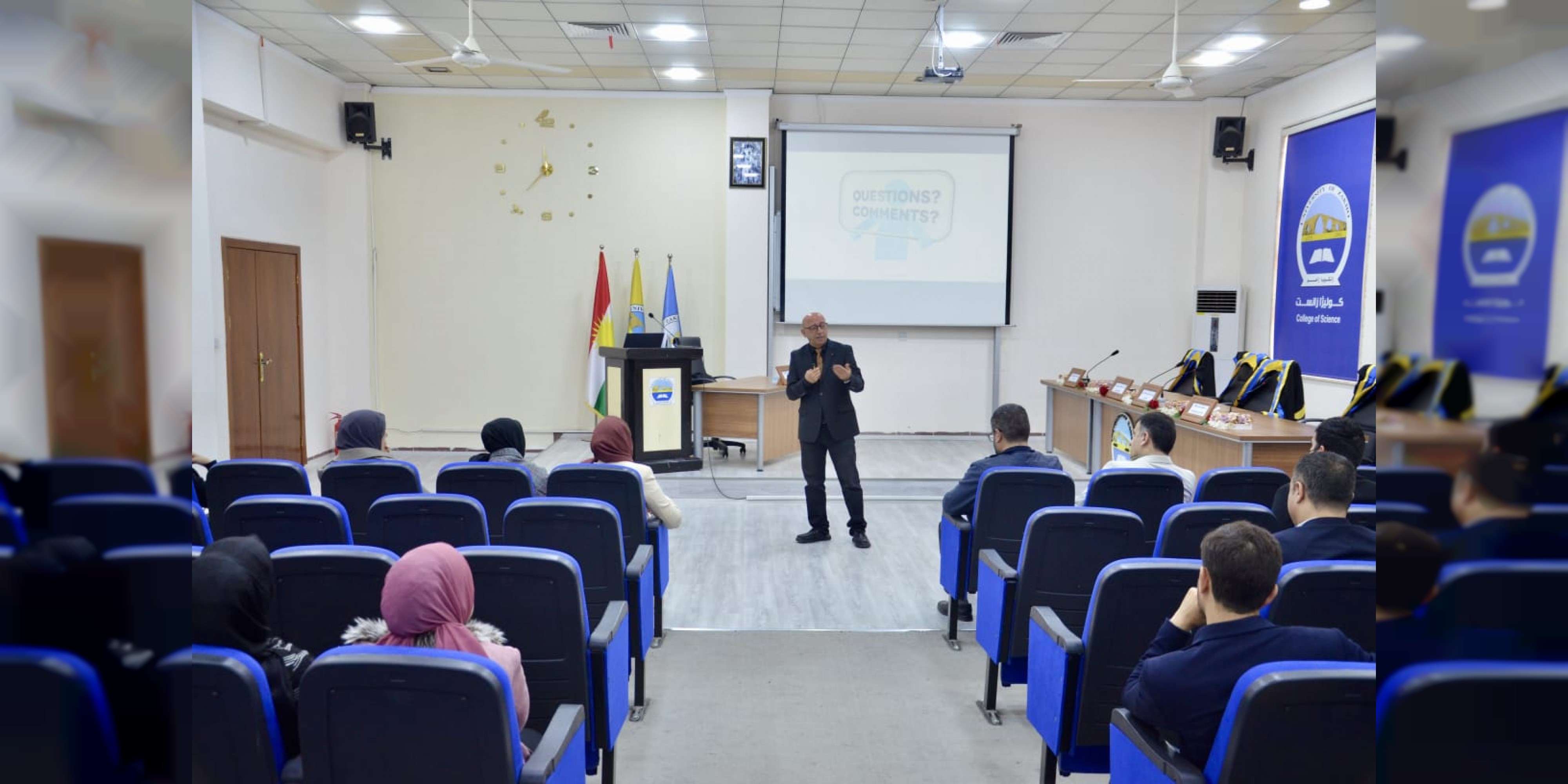 ڕێڤەبەرییا گشتییا سەنتەرێن ڤەکۆلینێن زانستی وۆرکشۆپەک پێشکێشکر