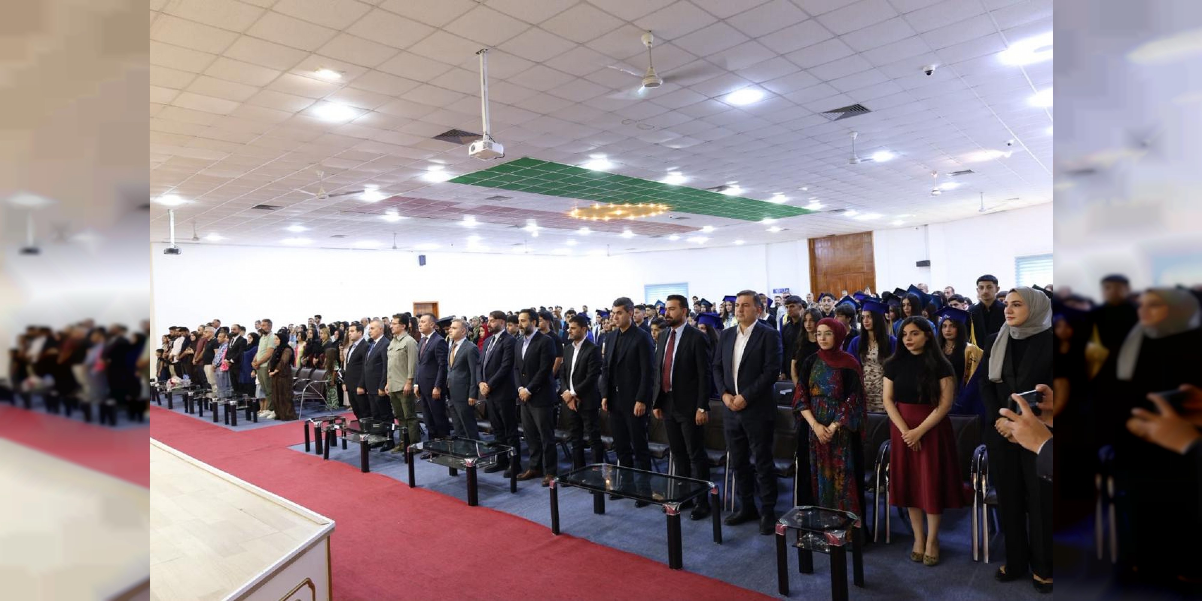 ڕێورەسمێن ئاهەنگا دەرچوونێ یا پرۆگرامێ زمانێ ئینگلیزی ئەكسس یێ كۆنسۆلخانا گشتی یا ئەمریكی ل هەرێما کوردستانێ ل زانکۆیا زاخۆ