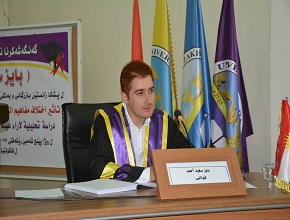 				A master thesis was discussed at the University of Zakho by Baez Saed Ahmed
				